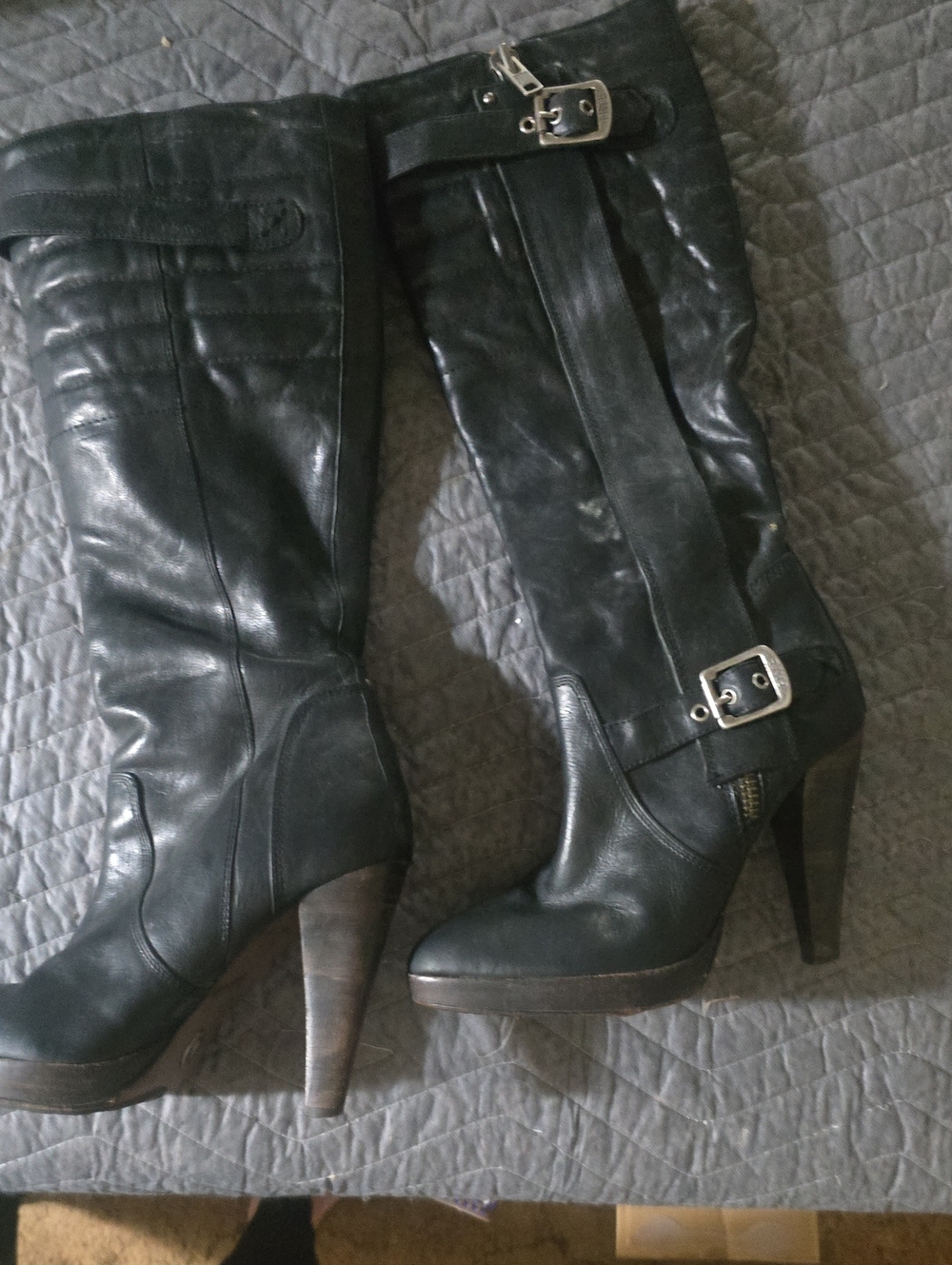 Vintage Harllow Frye Knee High Boots! Super Hot!